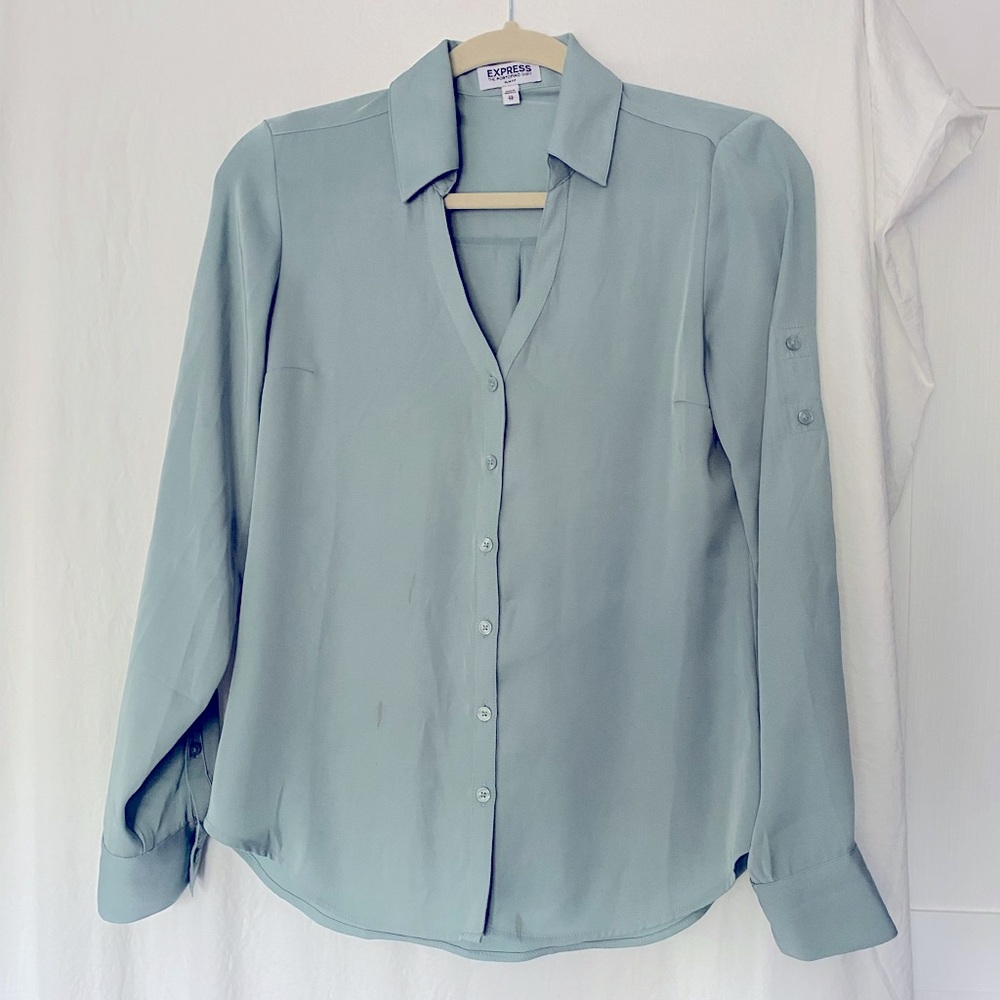 Express Portofino Slim Fit Button-Down Shirt